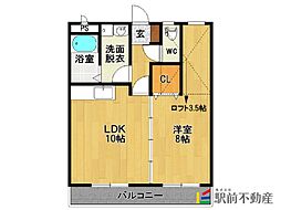 ジョイフルマンション 2階/2-D