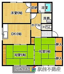 間取図画像 3DK