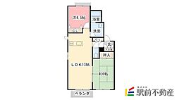 ラ・グラン・プレーン医大北A 2LDKの間取図画像