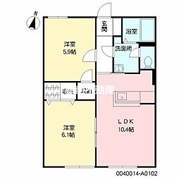 エスポアール上峰A棟 1階
