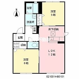 メゾン蓮ロータスB 1階