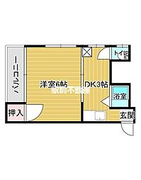 多布施コーポ 1階/103