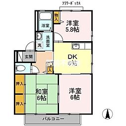 メゾンドヴェール和幸B棟 2階