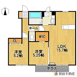 ぺリドット12 弐番館 2階