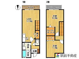ウィステリア菜花 2LDKの間取図画像