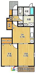 グラスローズ・一生B 1階/103