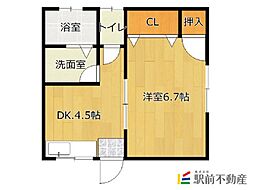 プランドールリバティ 2階