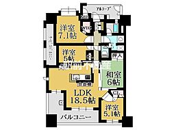 アーサー佐賀駅前ジュエルステージ 5階