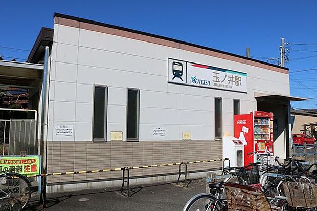 名鉄尾西線　玉ノ井駅 1750m