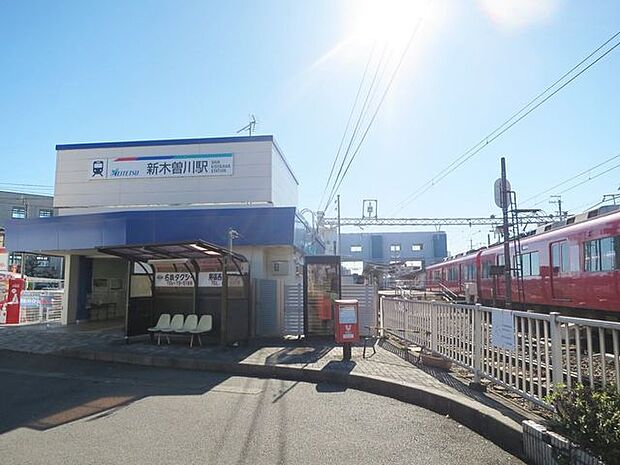 名鉄名古屋本線　新木曽川駅 1960m