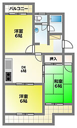 YUYUハイツII 2階