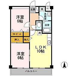 マンション紫雲　B 2階
