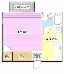 セジュール城北 2階/201