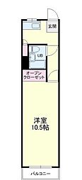 間取図画像 1K