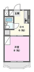 間取図画像 1DK