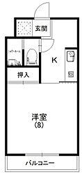 カレッジハイツI 2階/205