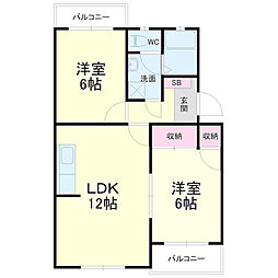 ユートピア四季 2階/203