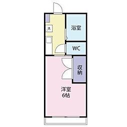 MK5 1Kの間取図画像