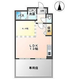 レグルス 1LDKの間取図画像