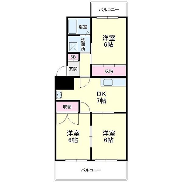 同じ建物の物件間取り写真 - ID:222016255027