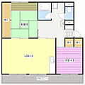 芳川マンション4階4.5万円