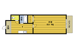 HolyHope 1Kの間取図画像