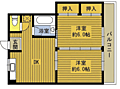 アルシオン3階4.8万円