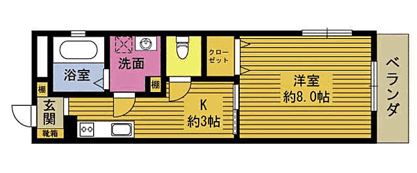 同じ建物の物件間取り写真 - ID:244003496572