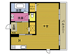 シャトレ浜田 2階