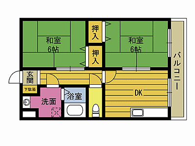 同じ建物の物件間取り写真 - ID:244003918312