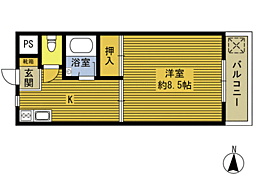大在コーポ 2階