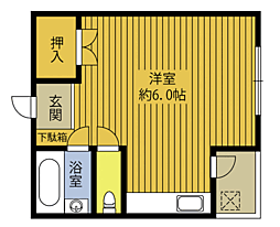 間取図画像 ワンルーム