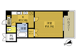 大在コーポIII 8階