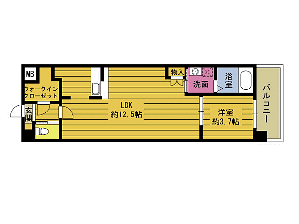 同じ建物の物件間取り写真 - ID:244003895828