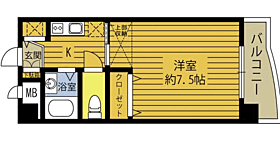 スターブル古国府 302 ｜ 大分県大分市大字古国府（賃貸マンション1K・3階・25.16㎡） その2