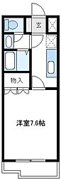 ハイツ・ルミナス 1Kの間取図画像