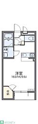 レオネクスト開戸 1Kの間取図画像