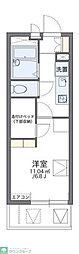オリビア 1Kの間取図画像