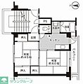 ビレッジハウス三田2号棟3階4.5万円