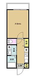 間取図画像 1K