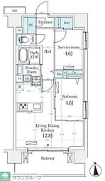 間取図画像 1SLDK