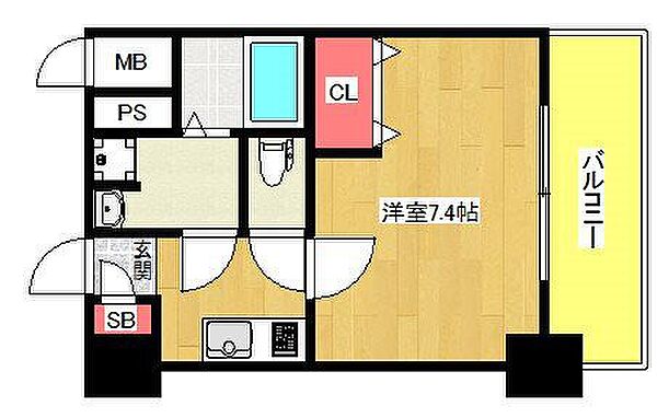 同じ建物の物件間取り写真 - ID:227082155794