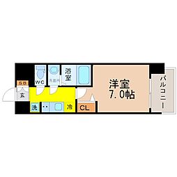 間取図画像 1K