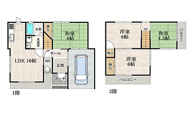 間取り：227100499378