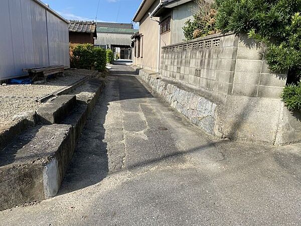 ＊前面道路　入口＊