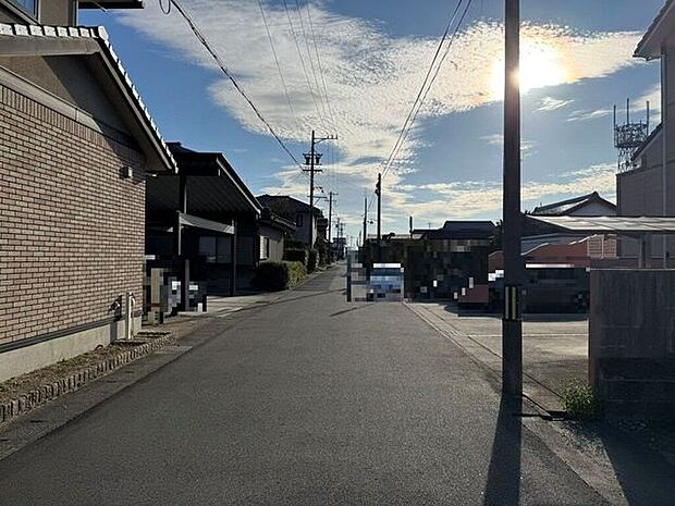 *前面道路*
