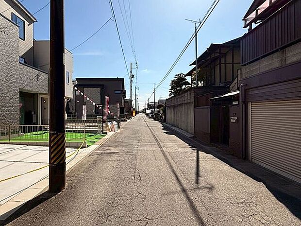 *前面道路*