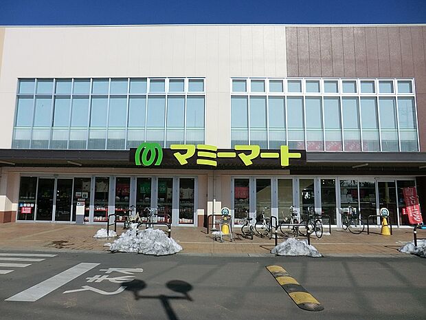 スーパー 300m マミーマート三室山崎店