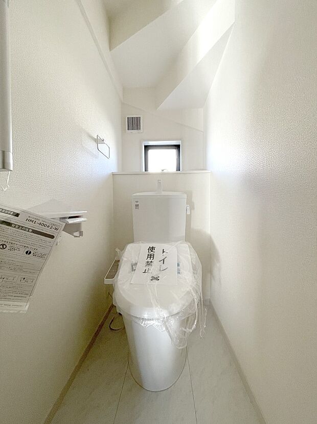 トイレは1階と2階それぞれに配置されていてとても便利です。 