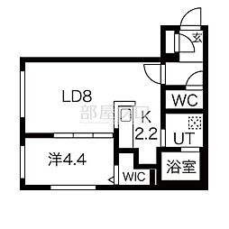 札幌市営東豊線 美園駅 徒歩6分 2階/-